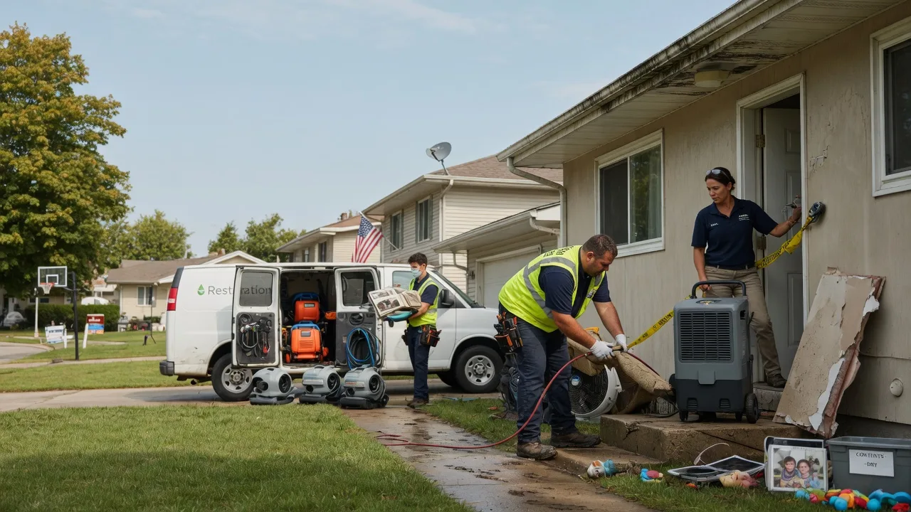 Water Damage Restoration in Spencer, SD near me